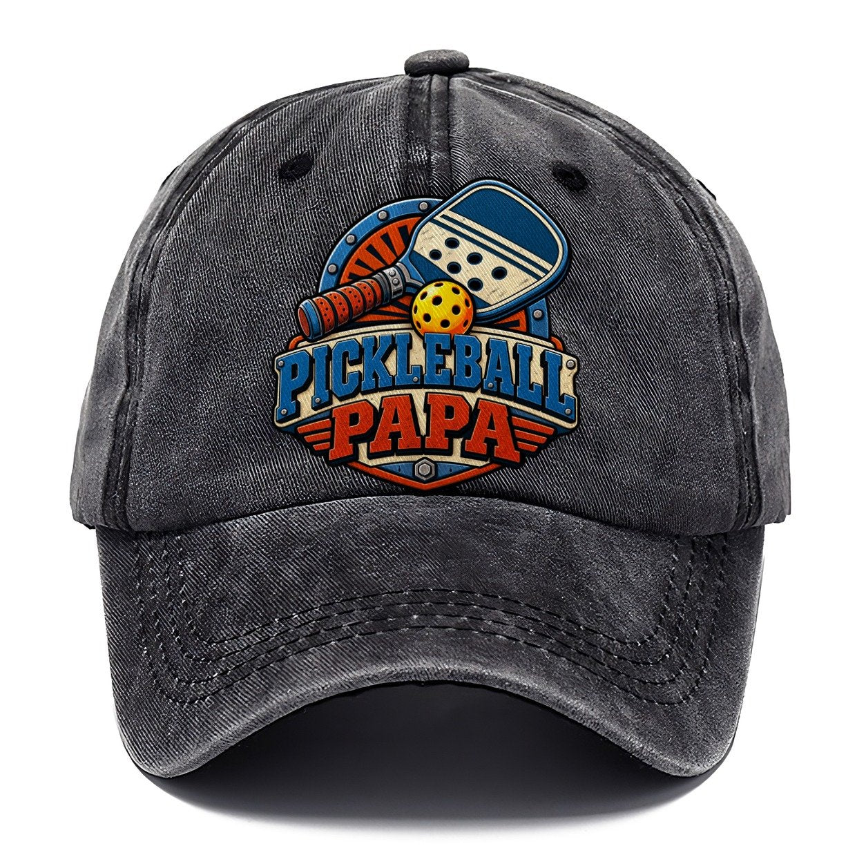Pickleball Papa Pickleball Life Classic Cap – Graphite