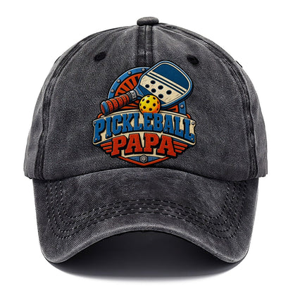 Pickleball Papa Pickleball Life Classic Cap – Graphite