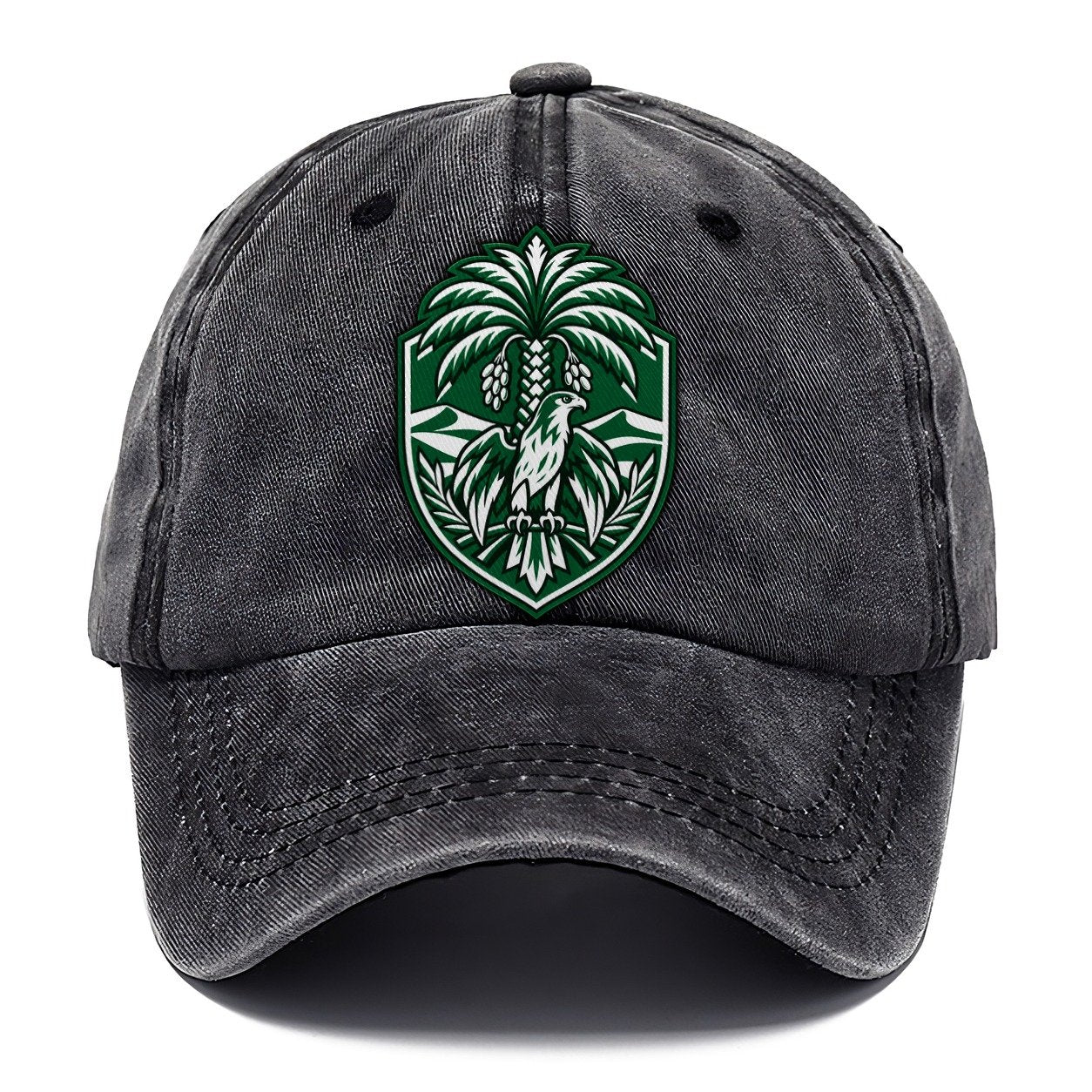 Saudi Arabia Minimal Emblem Country Logos Classic Cap – Graphite