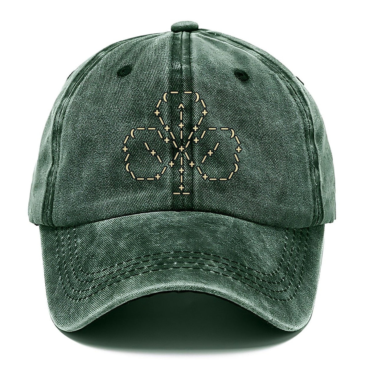 Clover Cursor Bloom Classic Cap – Forest Mist