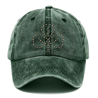 Clover Cursor Bloom Classic Cap – Forest Mist