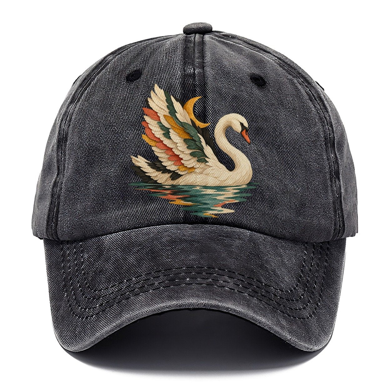 Swan Moon Reflection Gentle Wild Classic Cap – Graphite
