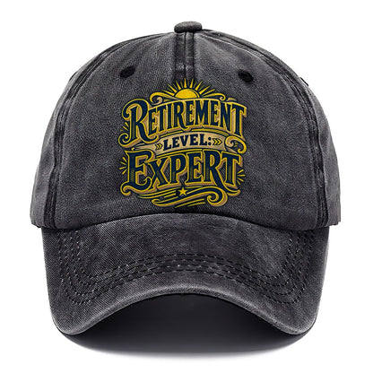 Retirement Level Expert Retired Living Classic Cap – Graphite