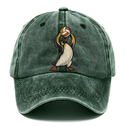 Penguin Volleyball Setter Sundown Familiars Classic Cap – Forest Mist