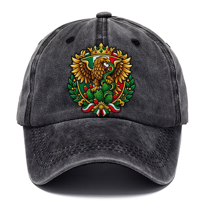 Mexico Heraldic Crest Country Logos Classic Cap – Graphite