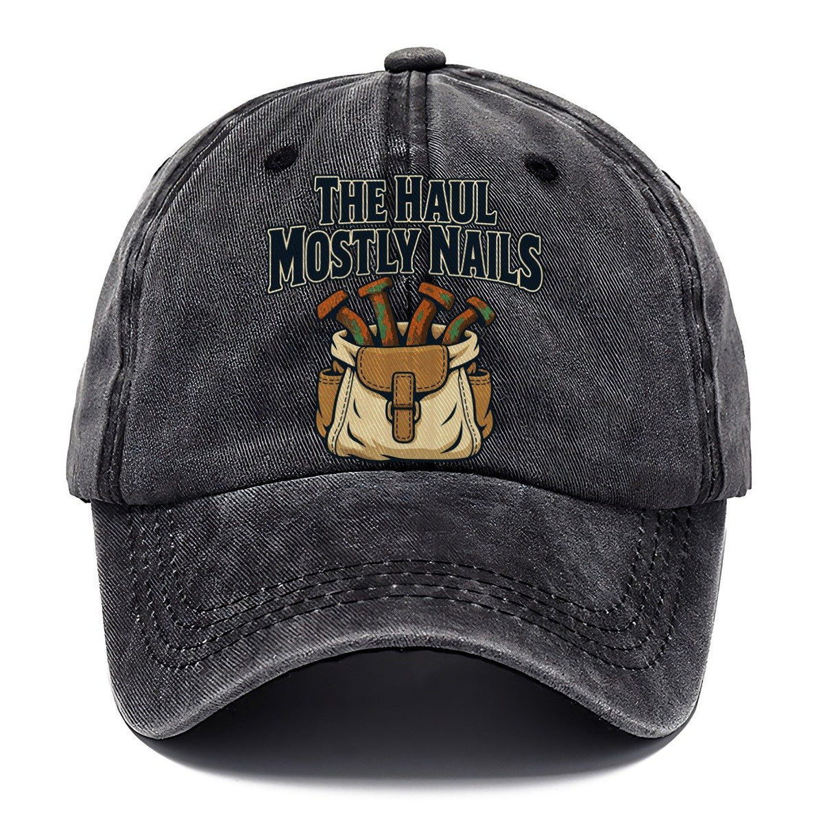 The Haul Mostly Nails Treasure Hunting Classic Cap – Graphite