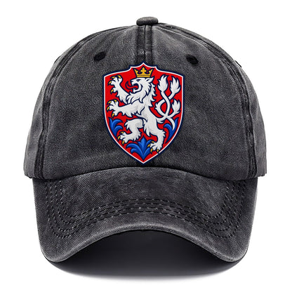 Czech Republic Minimal Emblem Country Logos Classic Cap – Graphite