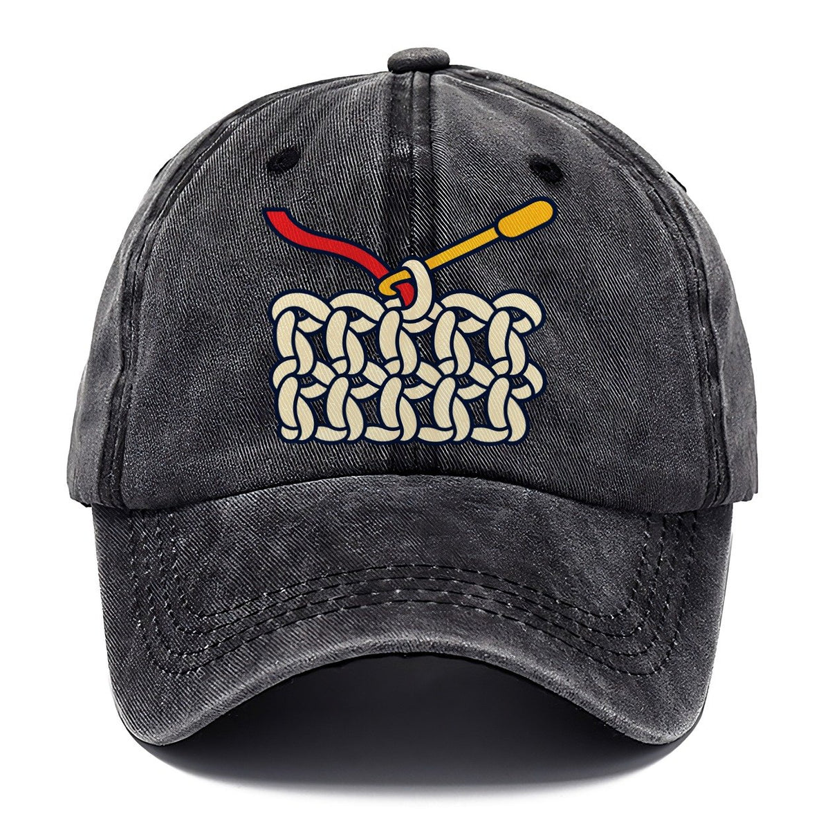 Hook And Yarn Diagram Yarn Crafts Classic Cap – Graphite