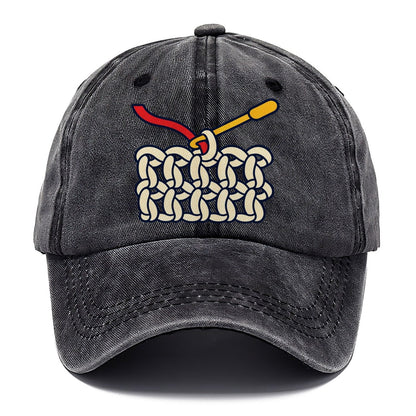 Hook And Yarn Diagram Yarn Crafts Classic Cap – Graphite