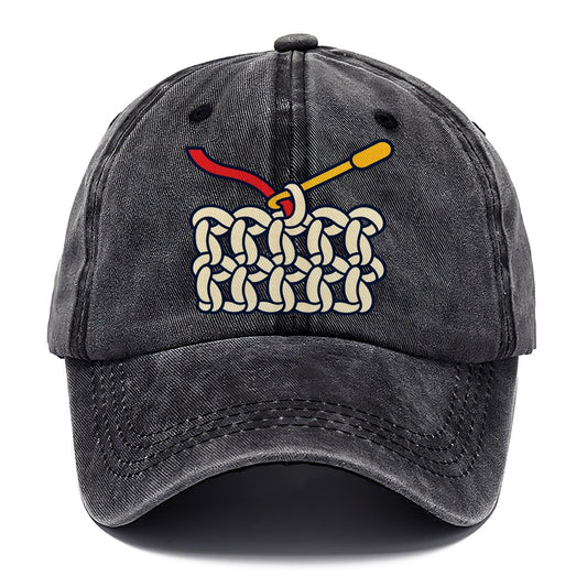 Hook And Yarn Diagram Yarn Crafts Classic Cap – Graphite