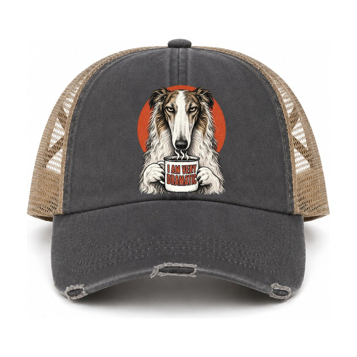 Charcoal-Khaki — front view