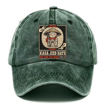 Kasa Jizo Hats Yokai Night Market Classic Cap – Forest Mist