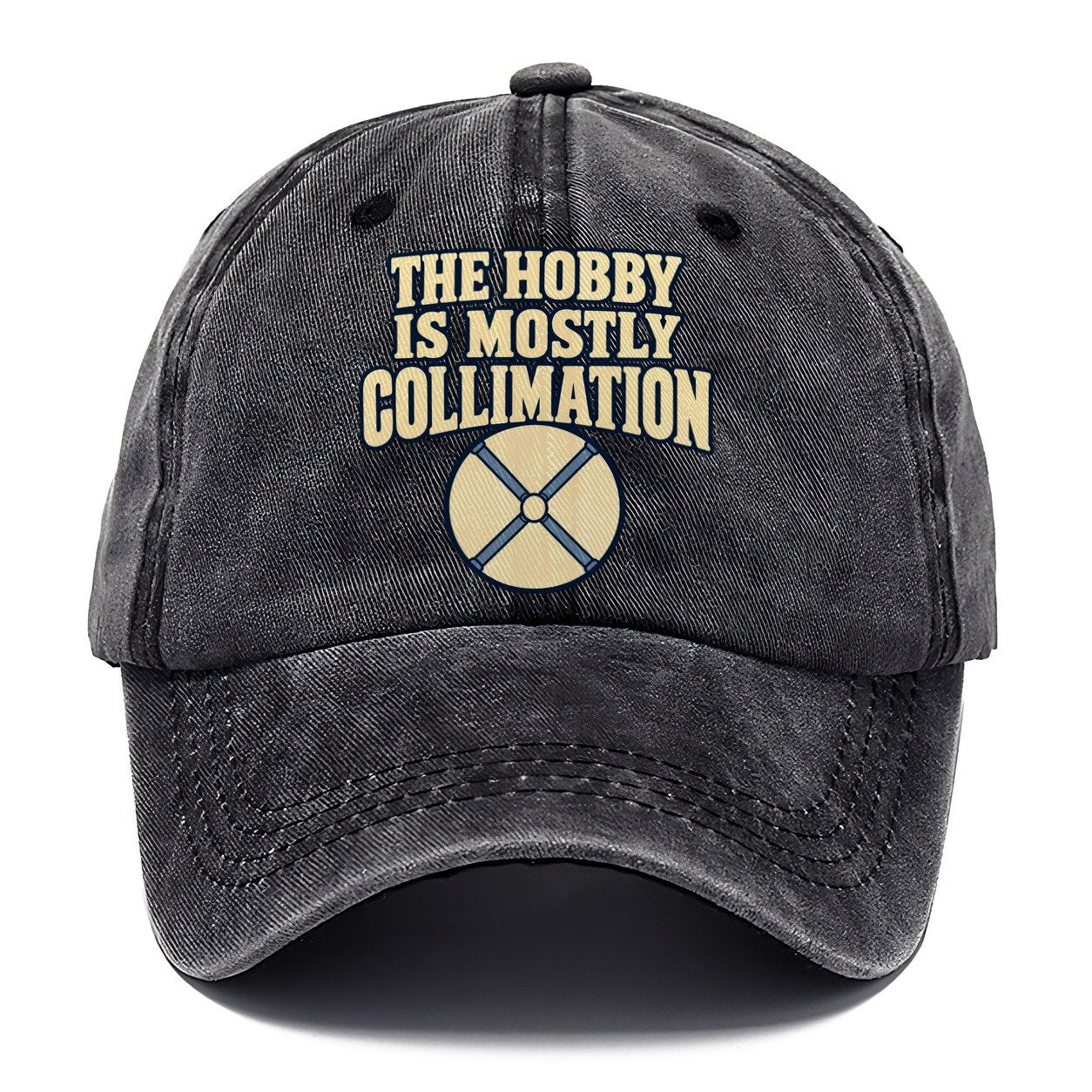 The Hobby Is Mostly Collimation Astronomy And Stargazing Classic Cap – Graphite