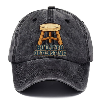 Built To Outlast Me Woodworking Classic Cap – Graphite