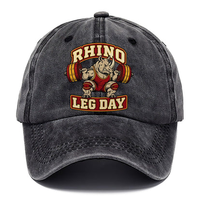 Rhino Leg Day Animal Lifters Classic Cap – Graphite