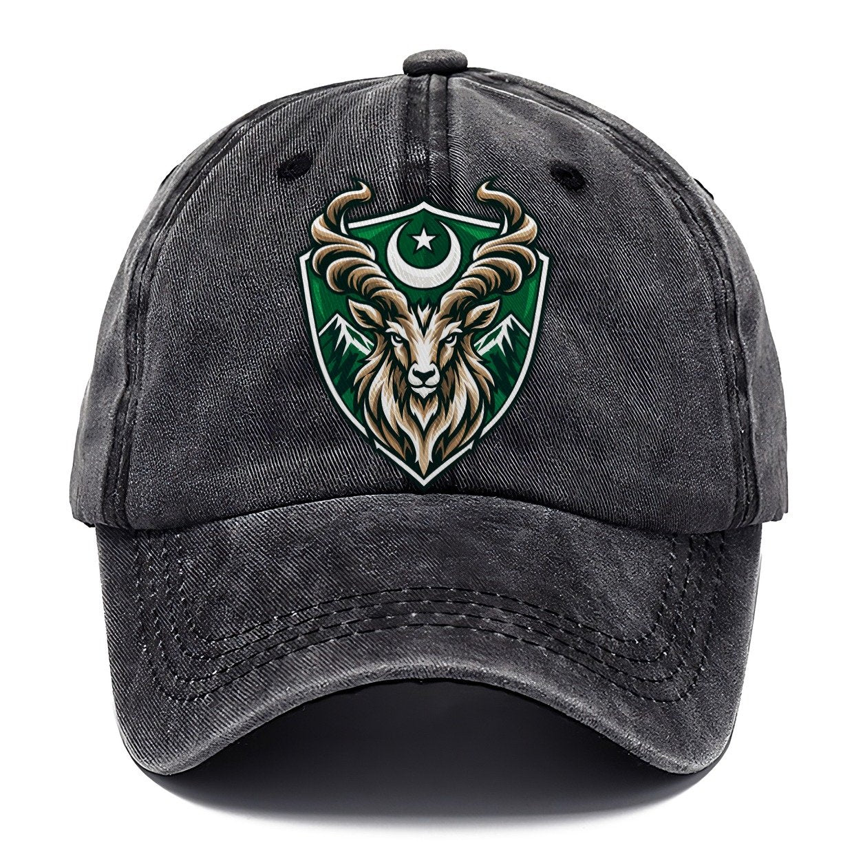 Pakistan Minimal Emblem Country Logos Classic Cap – Graphite