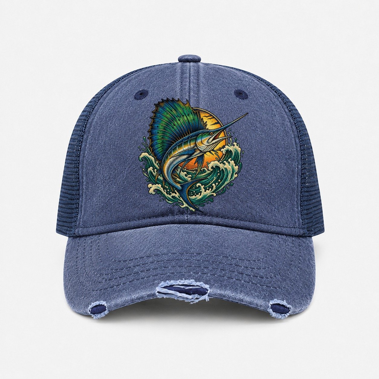 Navy — front view