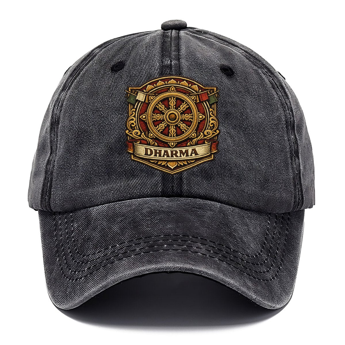 Dharma Wheel Eight Spokes Classic Cap – Graphite
