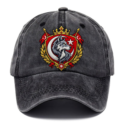 Turkey Heraldic Crest Country Logos Classic Cap – Graphite