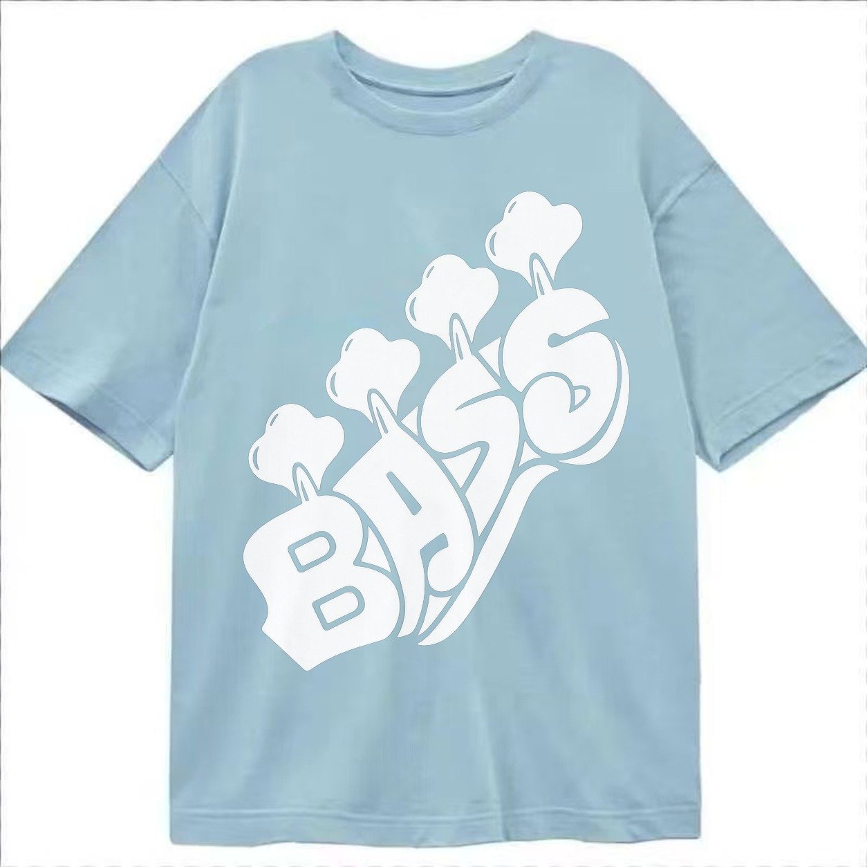 Bass Classic T-shirt – Light Blue