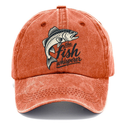 Fish Whisperer Fishing Elegant Classic Cap – Terracotta Clay