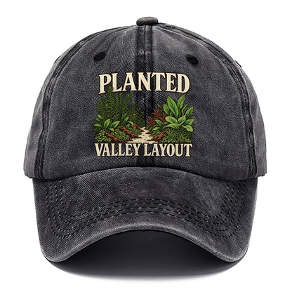 Planted Valley Layout Aquarium Keeping Classic Cap – Graphite