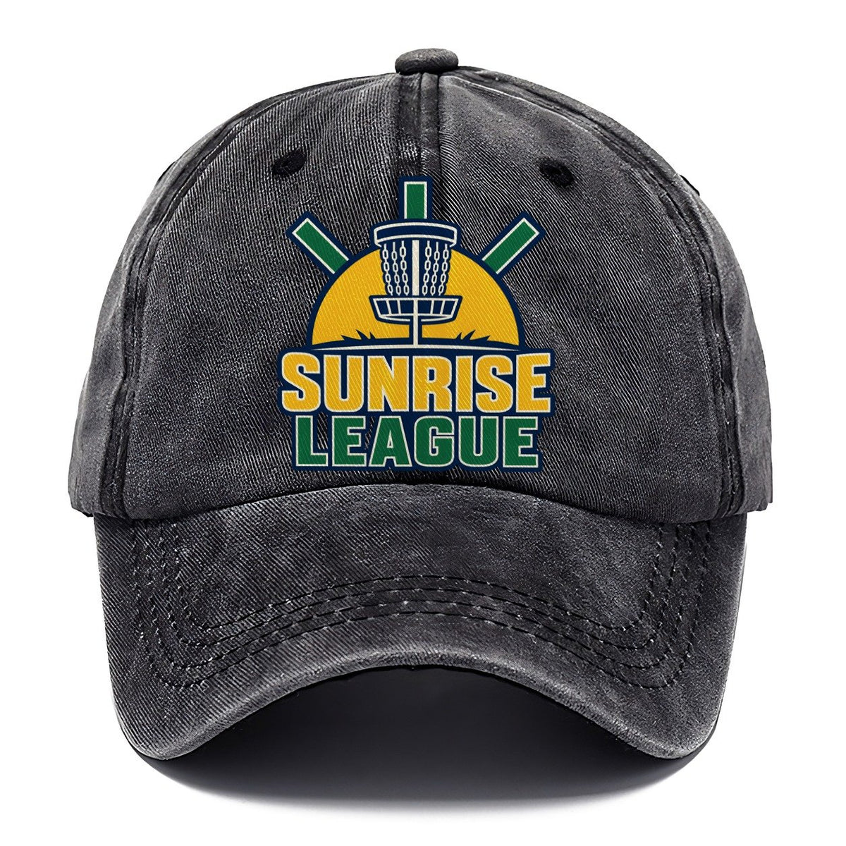 Sunrise League Disc Golf Classic Cap – Graphite