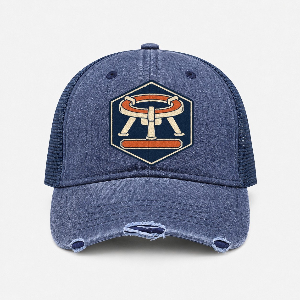 Navy — front view
