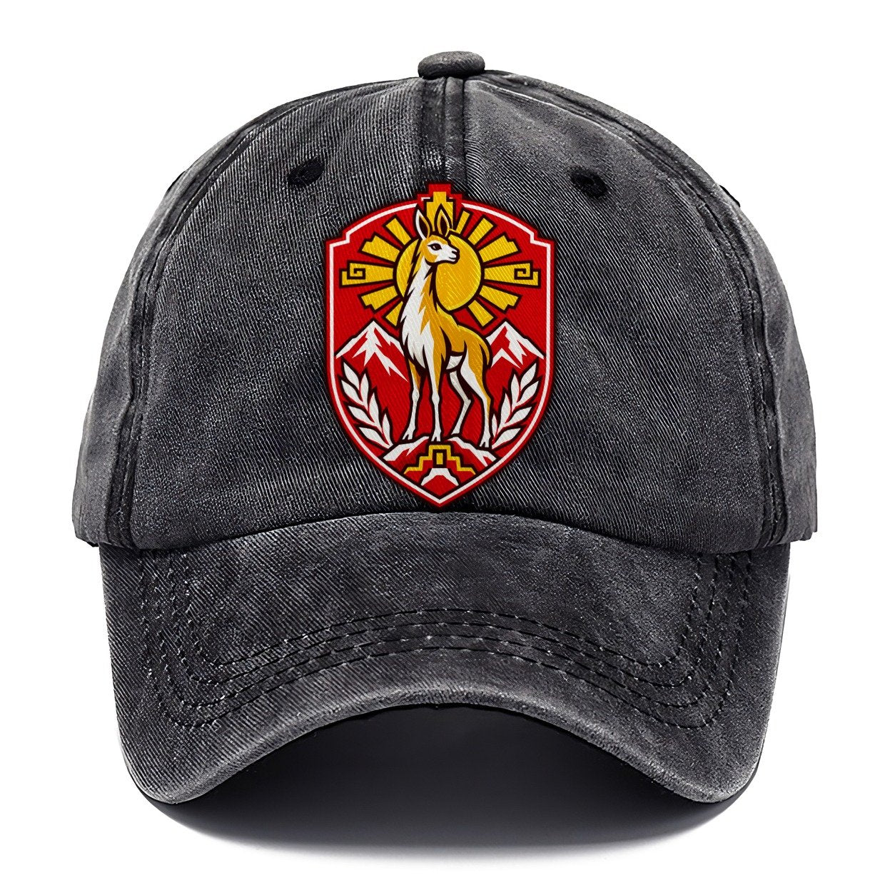 Peru Minimal Emblem Country Logos Classic Cap – Graphite
