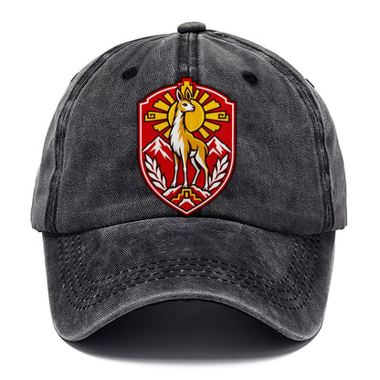 Peru Minimal Emblem Country Logos Classic Cap – Graphite