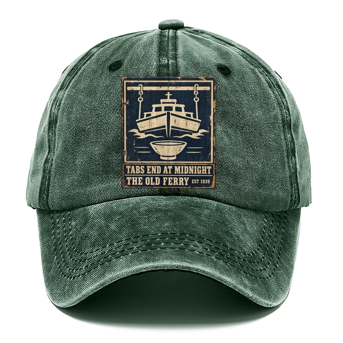 Old Ferry Bar Izakaya Rules Classic Cap – Forest Mist