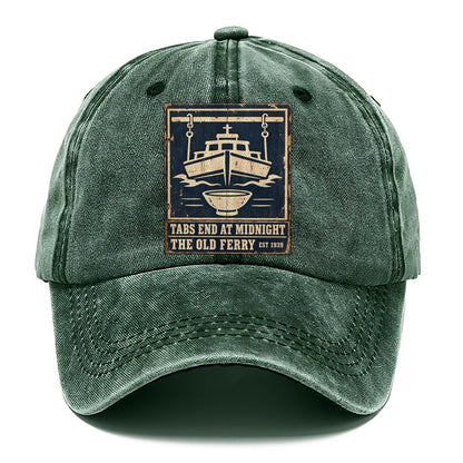 Old Ferry Bar Izakaya Rules Classic Cap – Forest Mist