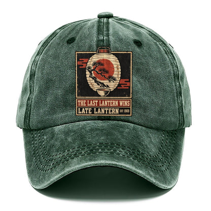 Late Lantern Izakaya Rules Classic Cap – Forest Mist