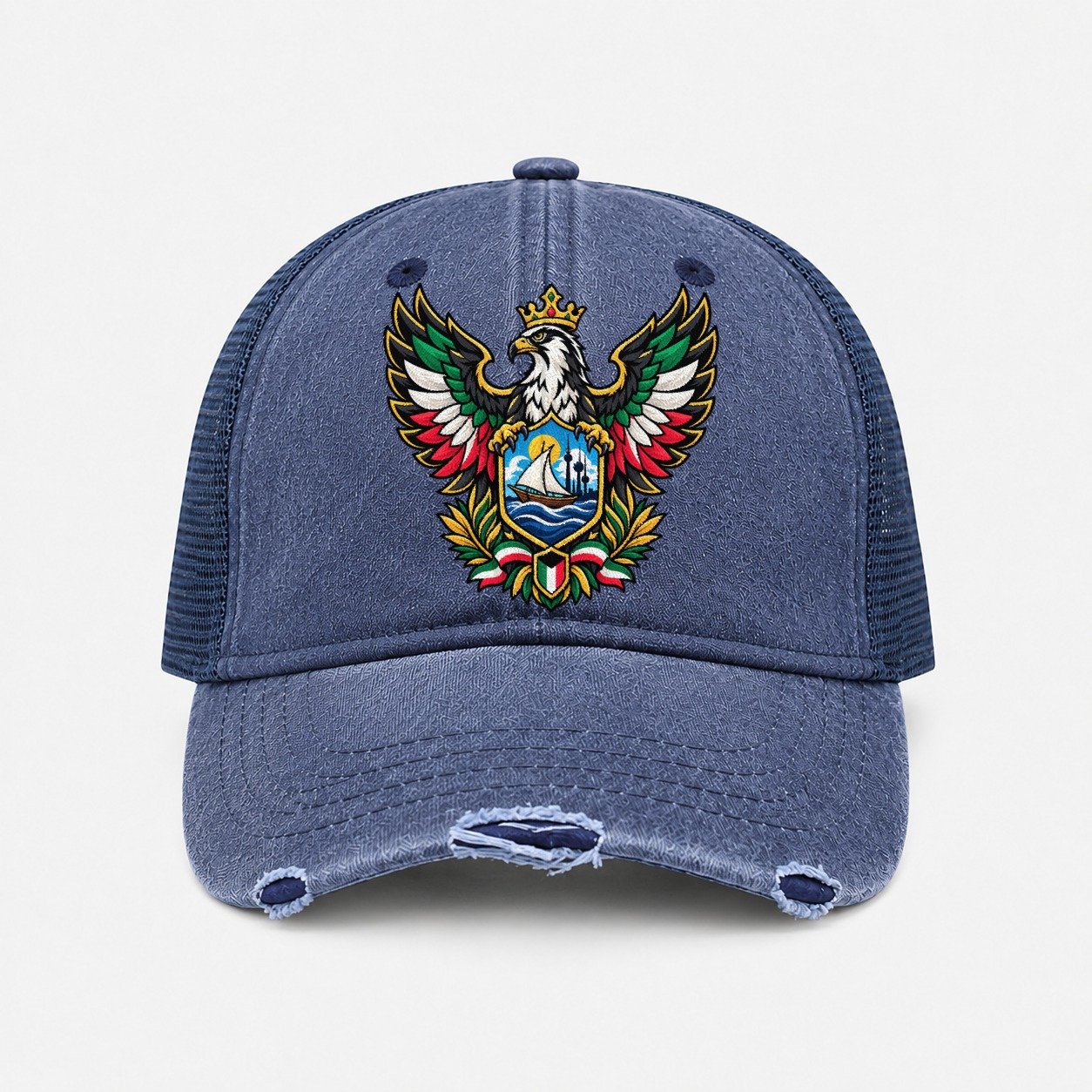 Navy — front view