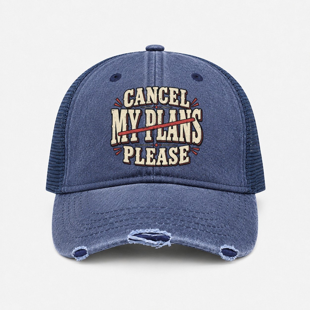 Navy — front view