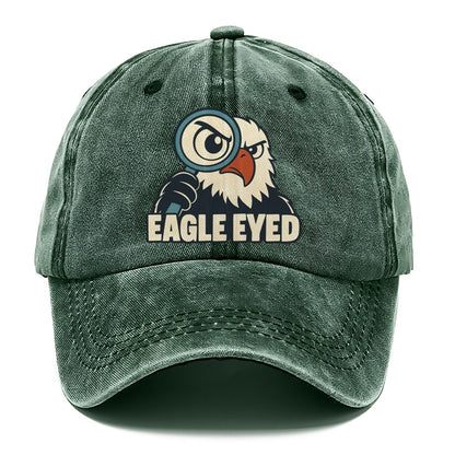 Eagle Eyed Familiar Punchlines Classic Cap – Forest Mist