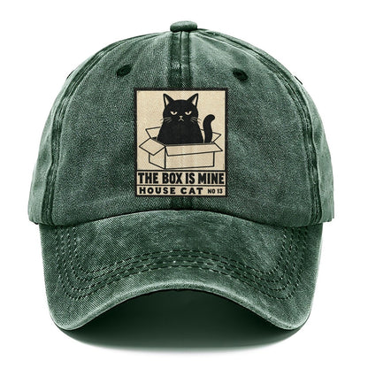 The Box Is Mine Neko Says No Classic Cap – Forest Mist