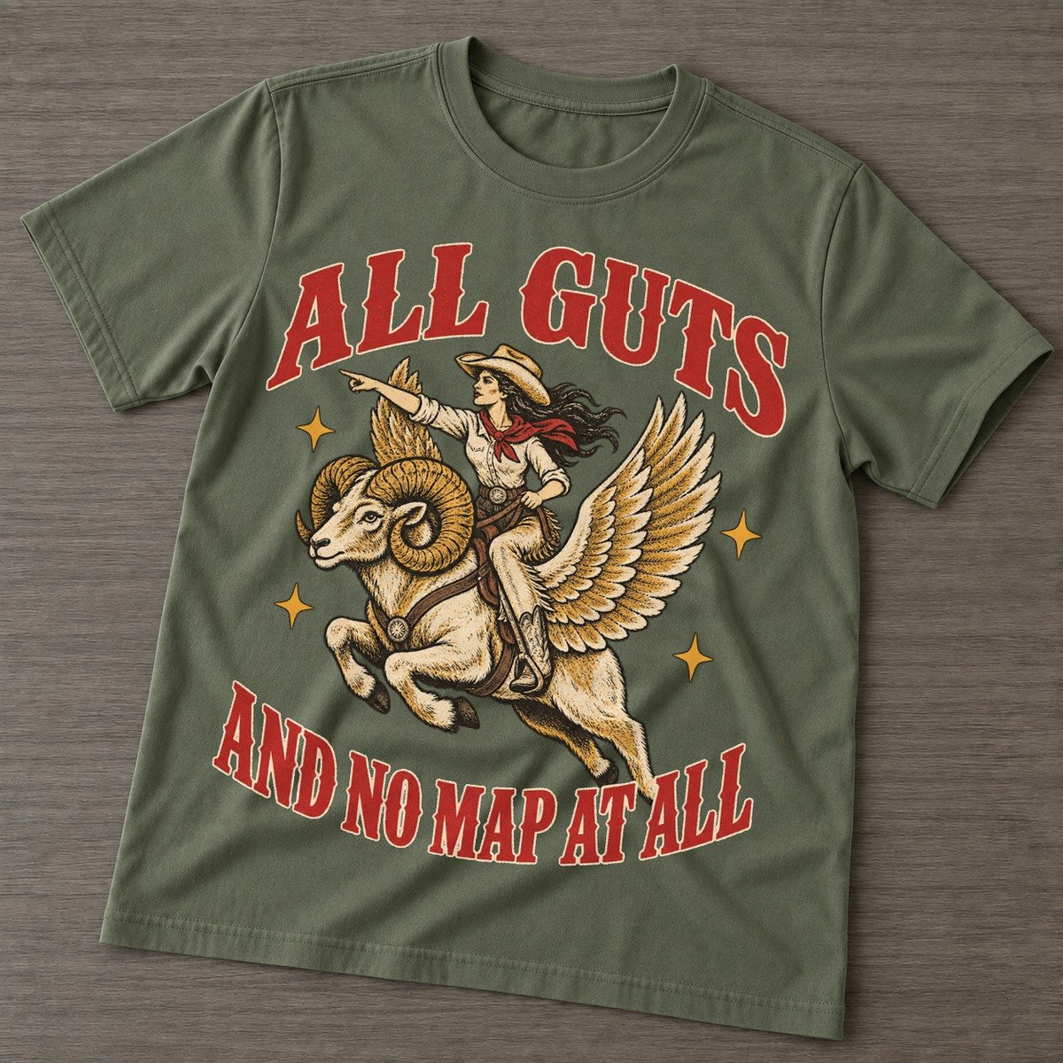 Army Green — front view