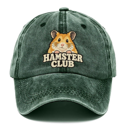 Hamster Club Small Pet Logos Classic Cap – Forest Mist