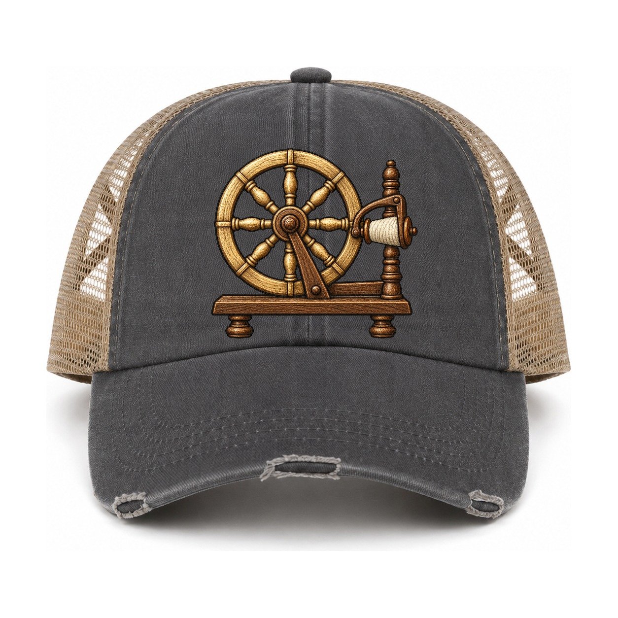 Charcoal-Khaki — front view