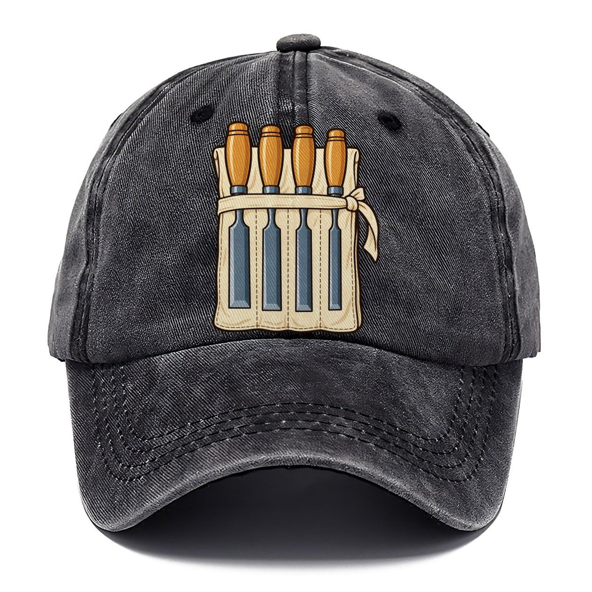 Chisel Roll Woodworking Classic Cap – Graphite