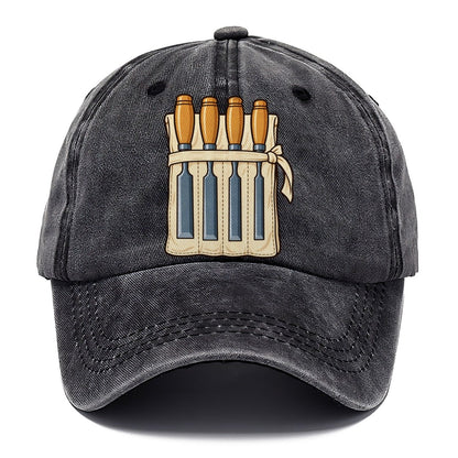 Chisel Roll Woodworking Classic Cap – Graphite