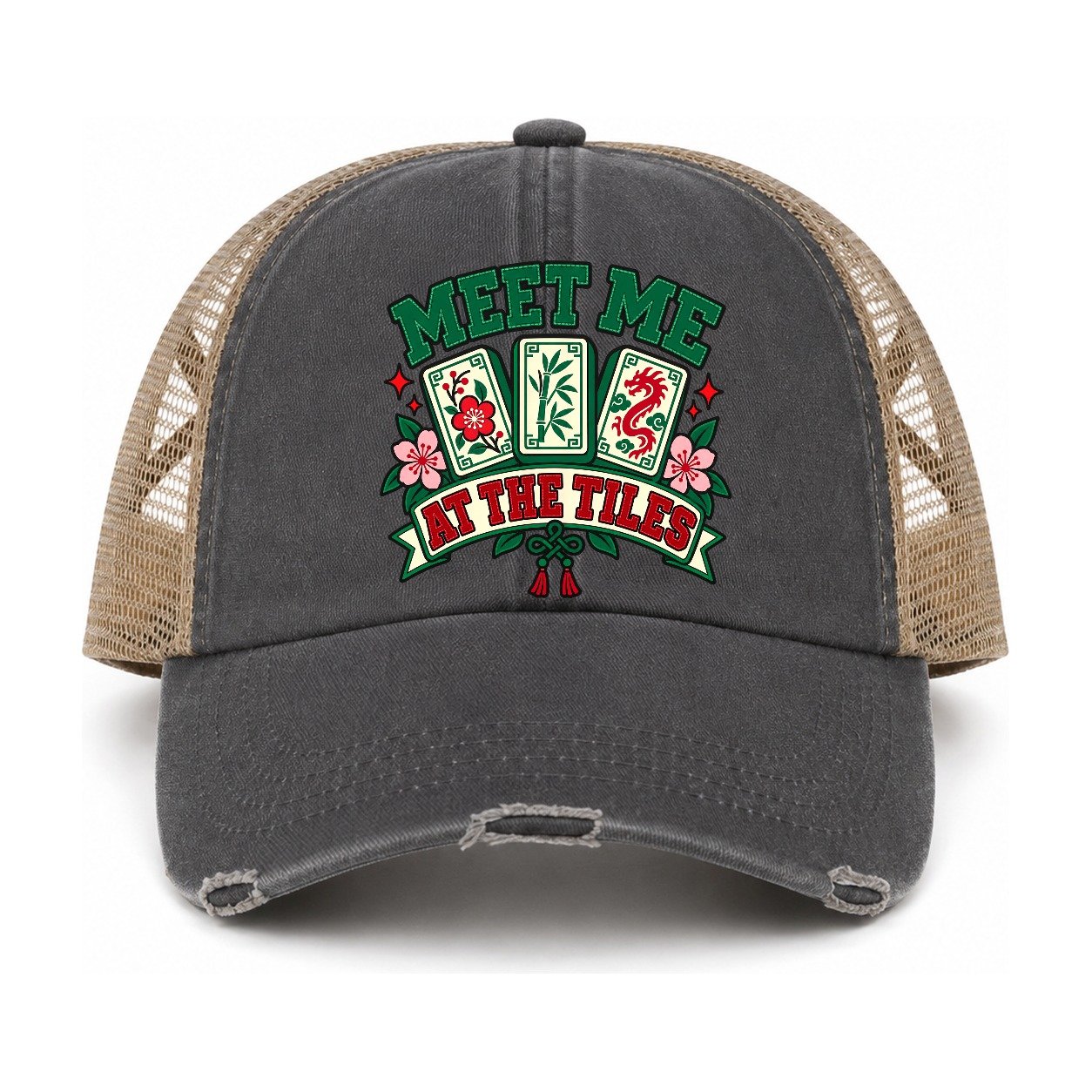 Charcoal-Khaki — front view