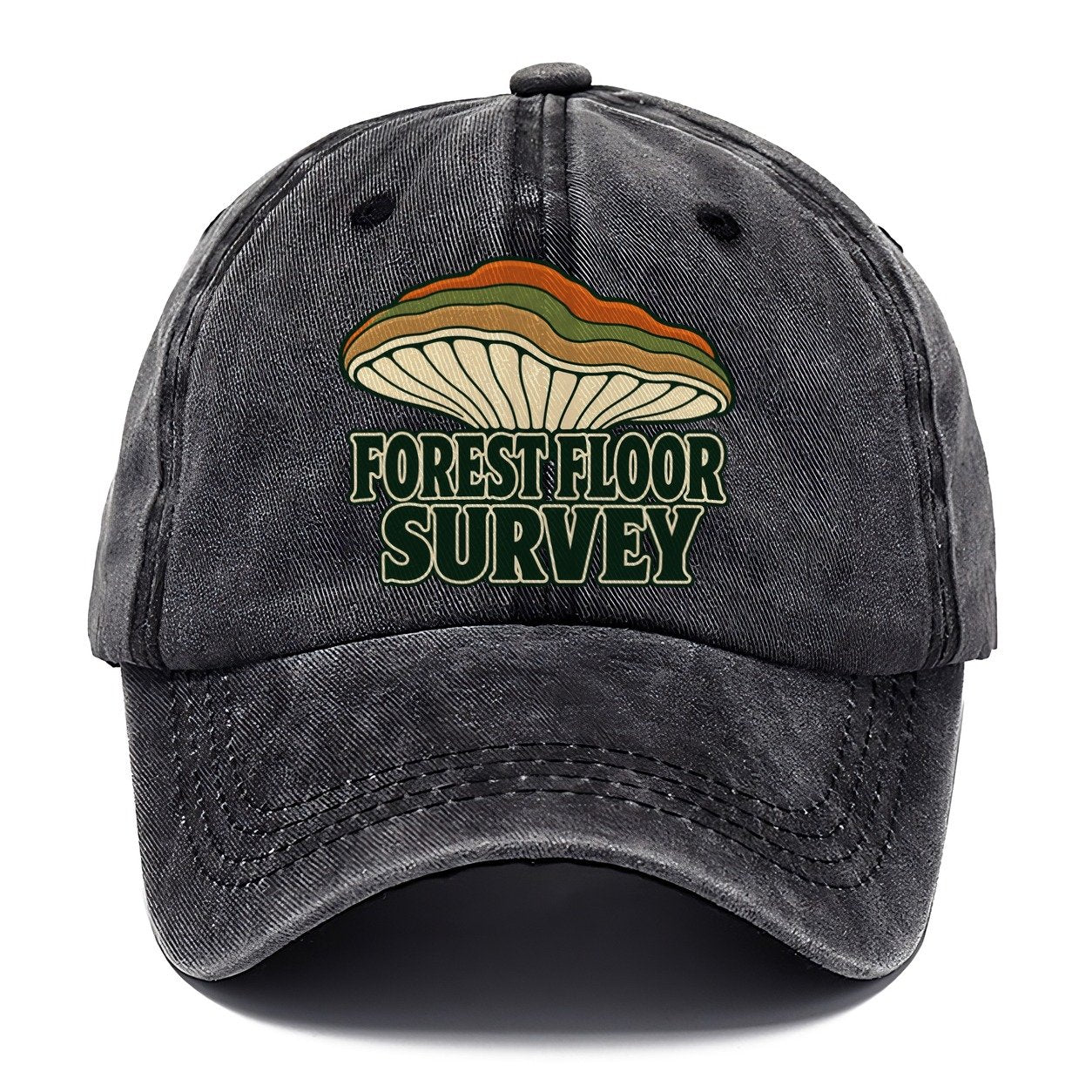 Forest Floor Survey Foraging And Mycology Classic Cap – Graphite