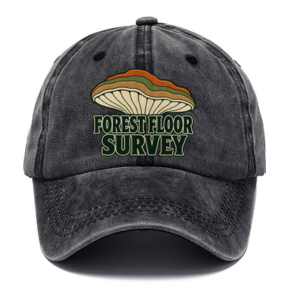 Forest Floor Survey Foraging And Mycology Classic Cap – Graphite