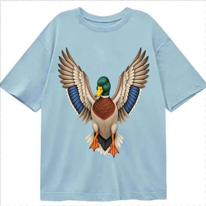 Mallard Majesty Classic T-shirt – Light Blue