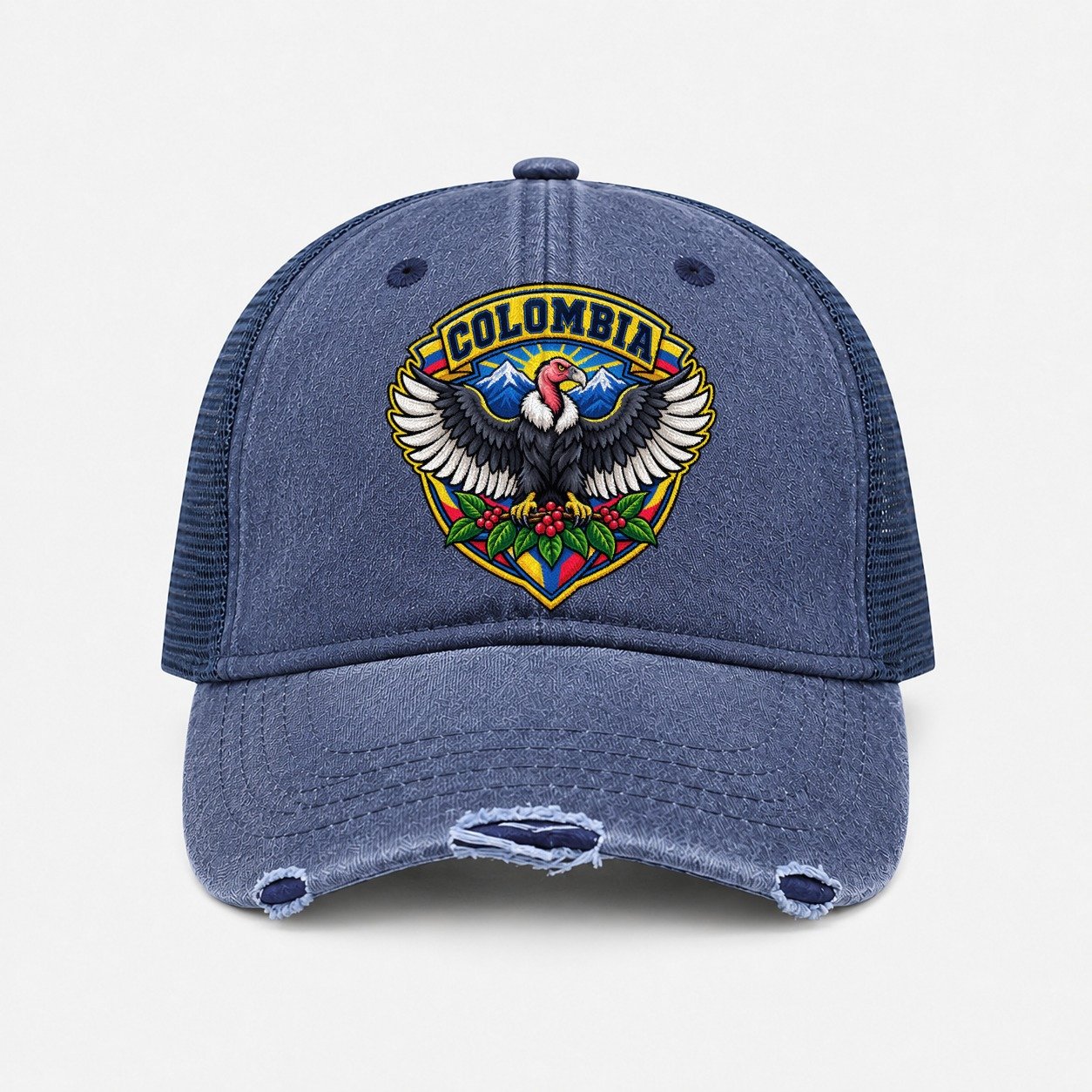 Navy — front view