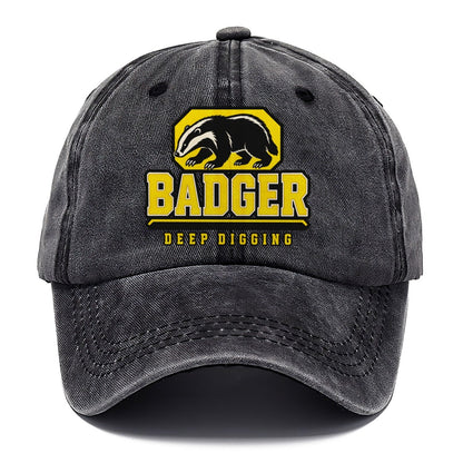 Badger Deep Digging Heavy Duty Classic Cap – Graphite