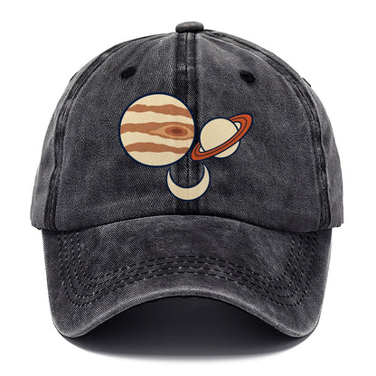 Conjunction Of Two Astronomy And Stargazing Classic Cap – Graphite
