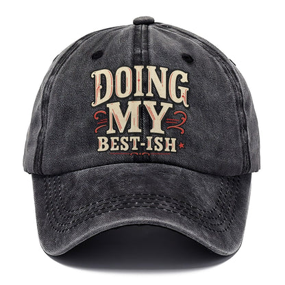 Doing My Best Ish American Wit Classic Cap – Graphite